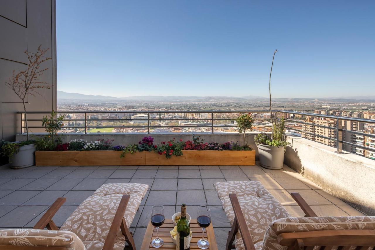 Atico Top Granada, Penthouse, 18-19Th Floor, City Centre, Views, Terrace, Free Parking Экстерьер фото