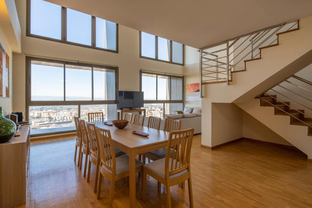Atico Top Granada, Penthouse, 18-19Th Floor, City Centre, Views, Terrace, Free Parking Экстерьер фото