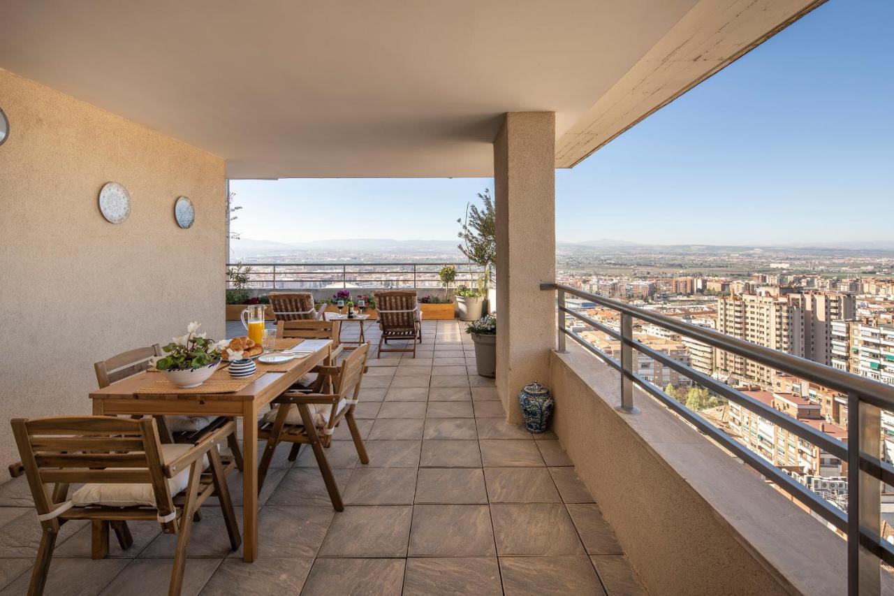Atico Top Granada, Penthouse, 18-19Th Floor, City Centre, Views, Terrace, Free Parking Экстерьер фото
